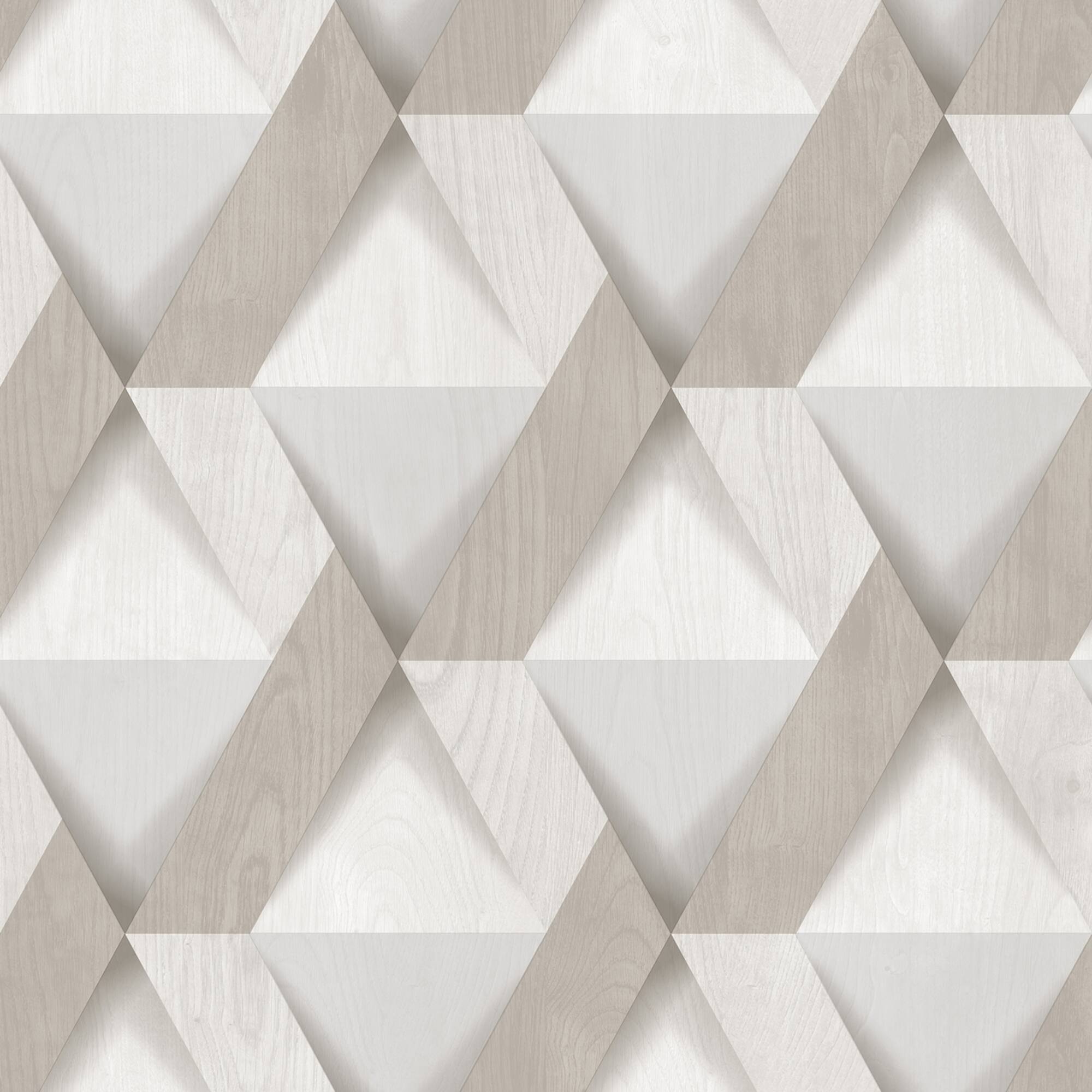 Designs Direct Modern Losange Wood Wallpaper